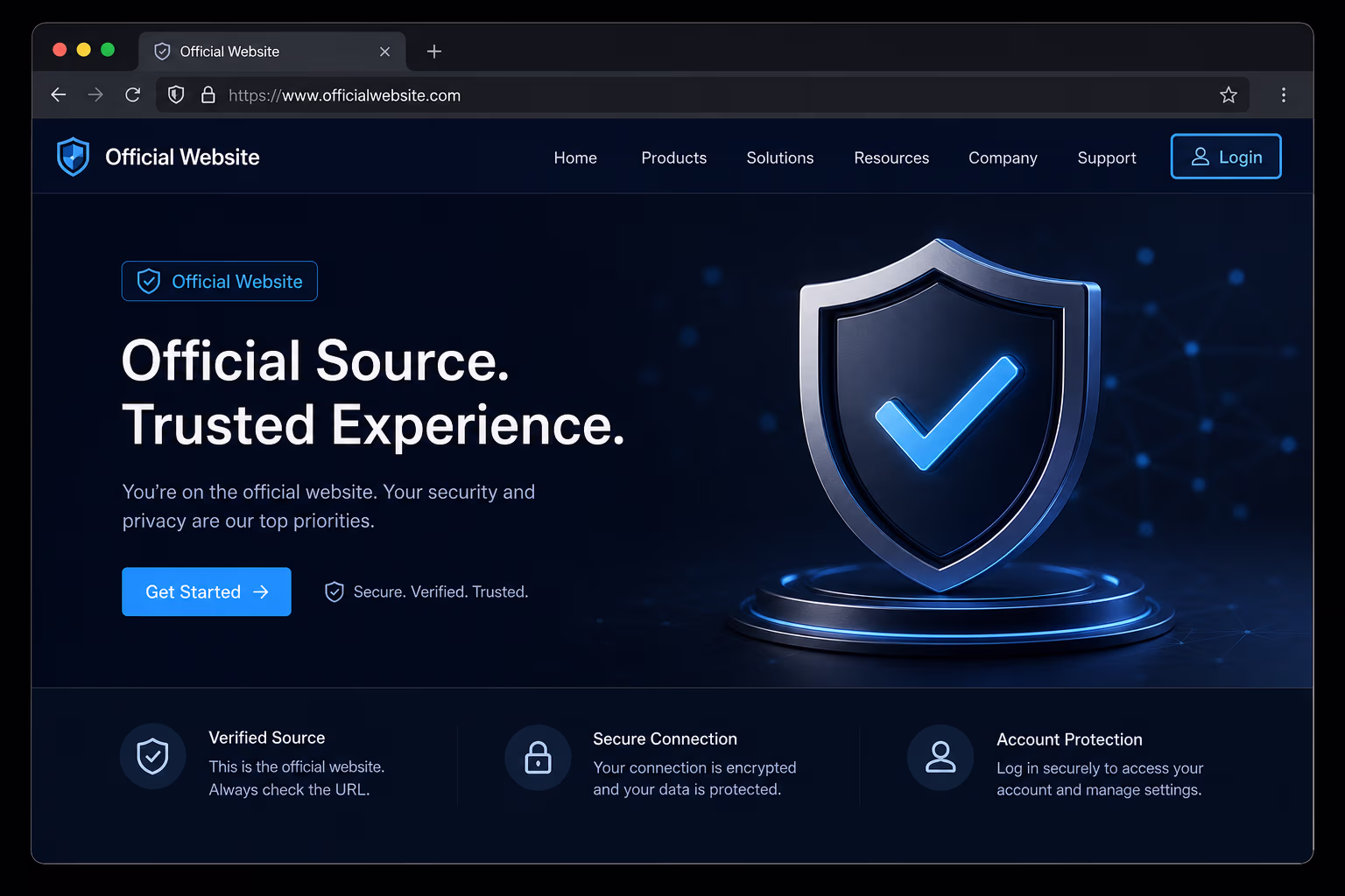 Creating an Account Before Logging In